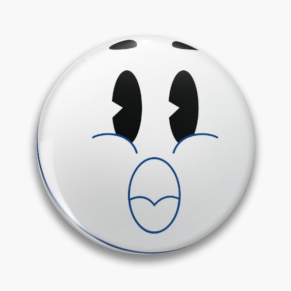 Item preview, Cute Surprised Face Funny Reaction designed and sold by NeonNerdStudio.