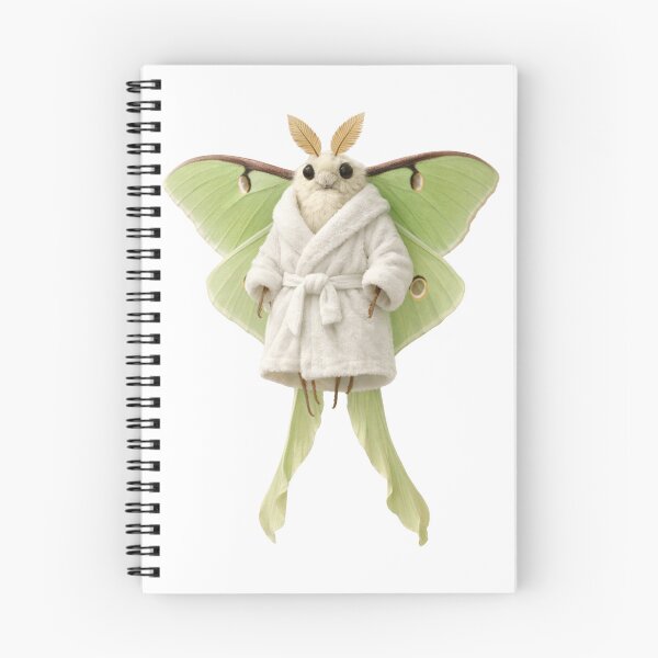 Item preview, Relaxing Bathrobe Luna Moth designed and sold by Sillytoe.