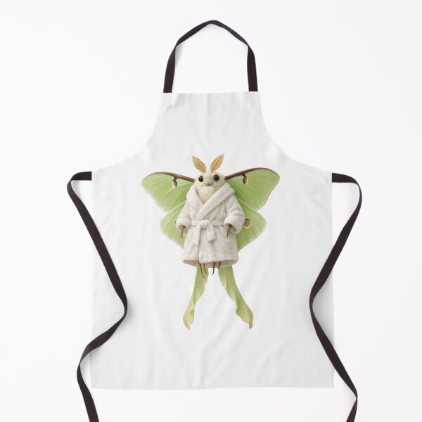 Item preview, Relaxing Bathrobe Luna Moth designed and sold by Sillytoe.