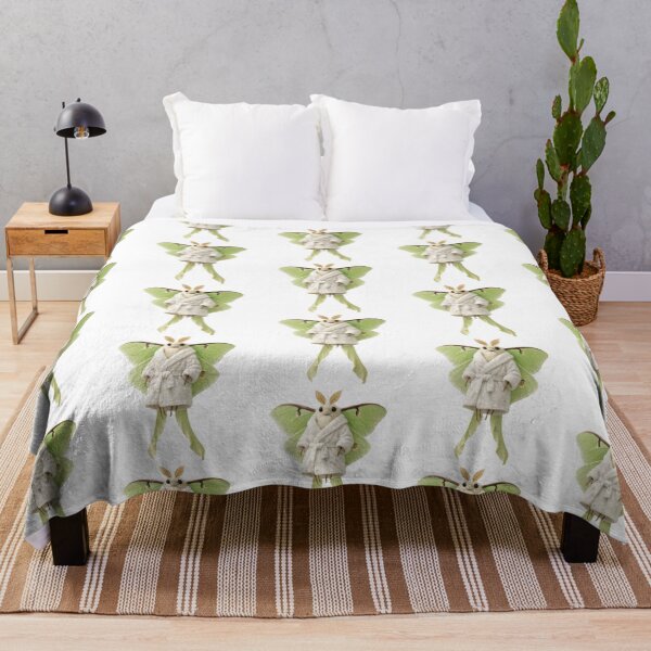 Item preview, Relaxing Bathrobe Luna Moth designed and sold by Sillytoe.