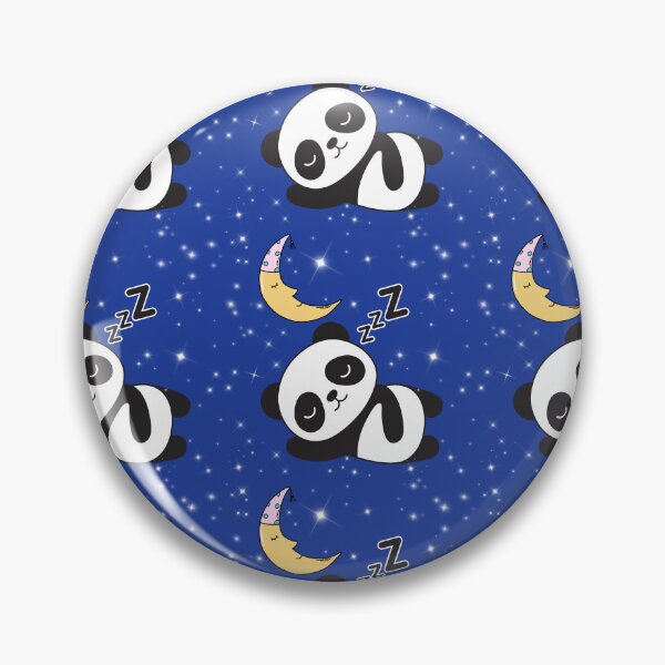 Item preview, Cute Sleeping Panda Crescent Moon Night Sky Starry Dream Illustration designed and sold by Art IN Pack.