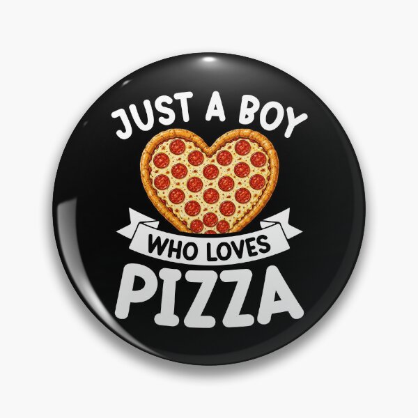 Item preview, Just a Boy Who Loves Pizza designed and sold by rustonpoldoks.