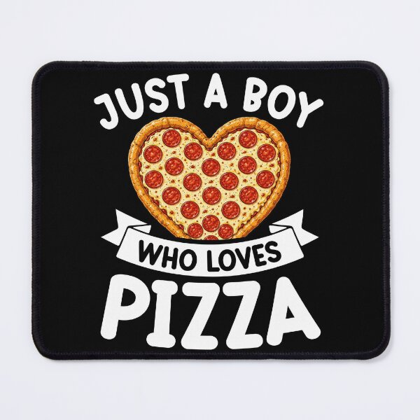 Item preview, Just a Boy Who Loves Pizza designed and sold by rustonpoldoks.