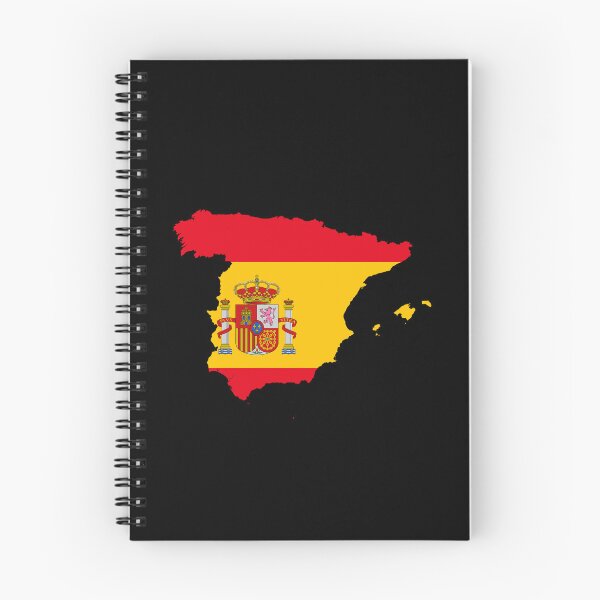 Item preview, Spain flag map designed and sold by DreamBrushy.