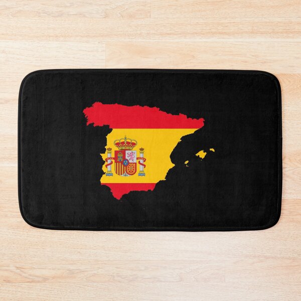 Artikelvorschau, Spanien-Flaggenkarte entworfen und verkauft von DreamBrushy.