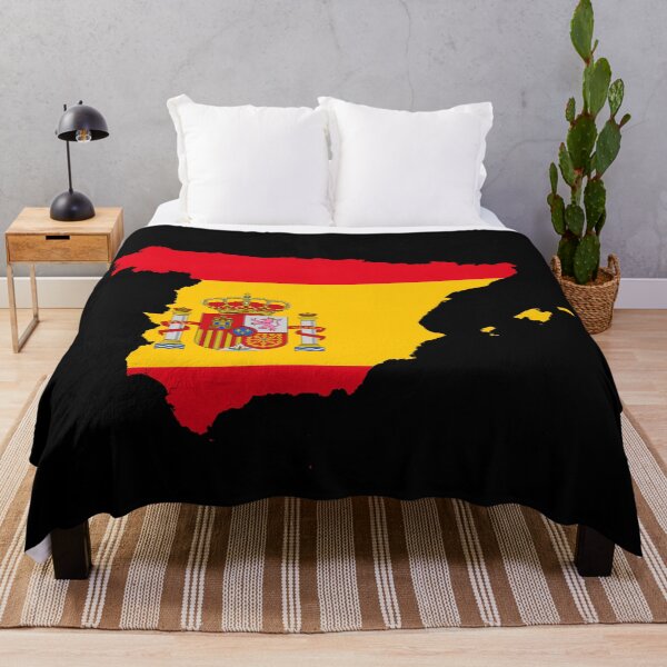 Item preview, Spain flag map designed and sold by DreamBrushy.