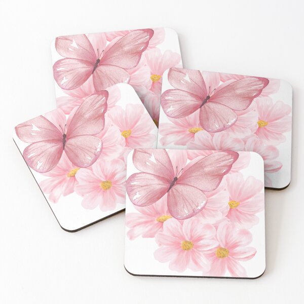Item preview, Pink Butterfly Garden designed and sold by InkandWonder8.