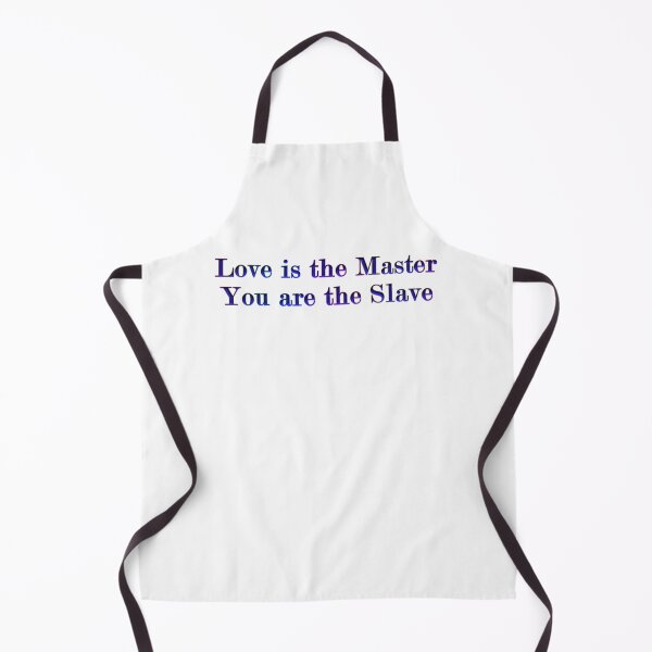Item preview, Love Is the Master You are the Slave blue designed and sold by KATKattalestv.