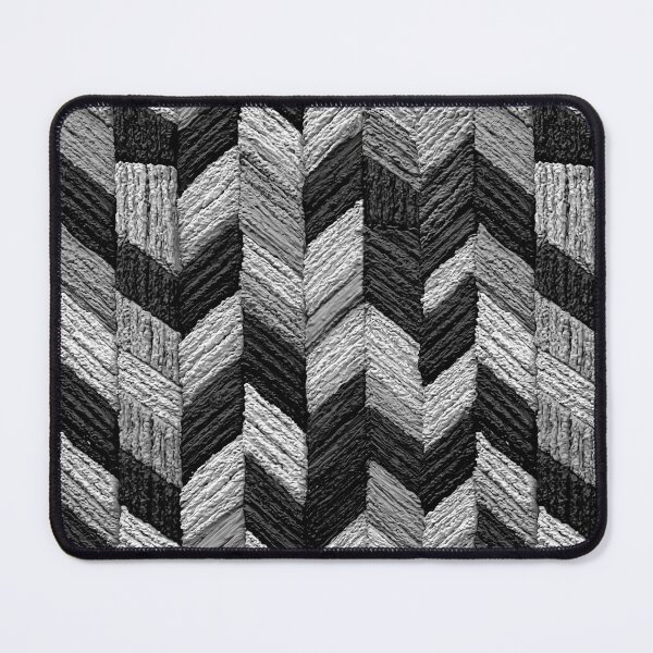 Item preview, Grey Painted ZigZag Abstract designed and sold by Piotrek0001.