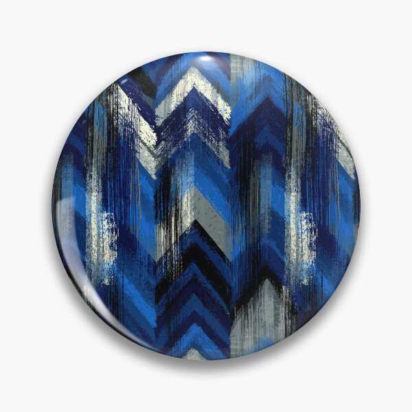 Item preview, Azure and Navy Bold Chevron designed and sold by Piotrek0001.