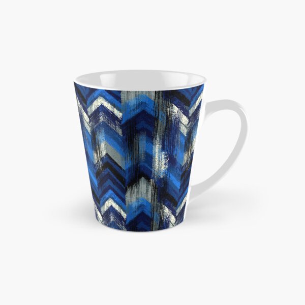 Item preview, Azure and Navy Bold Chevron designed and sold by Piotrek0001.