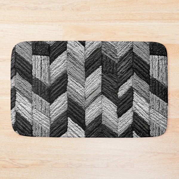 Item preview, Grey Painted ZigZag Abstract designed and sold by Piotrek0001.