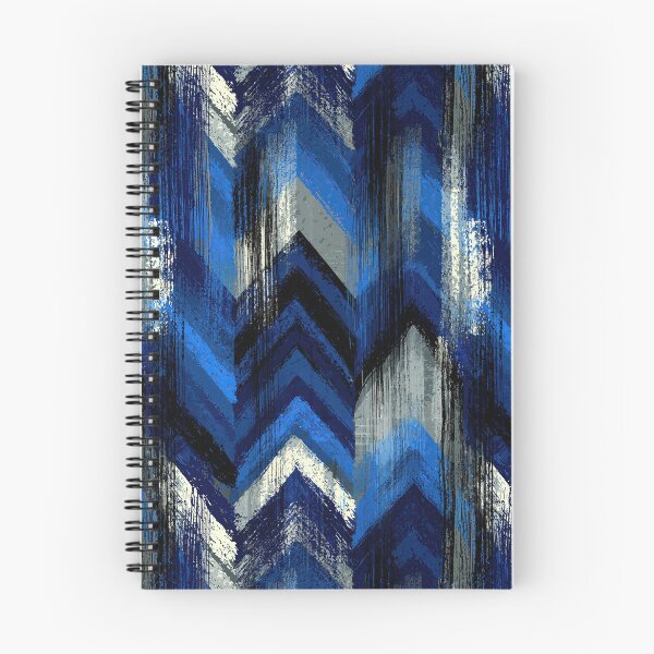Item preview, Azure and Navy Bold Chevron designed and sold by Piotrek0001.