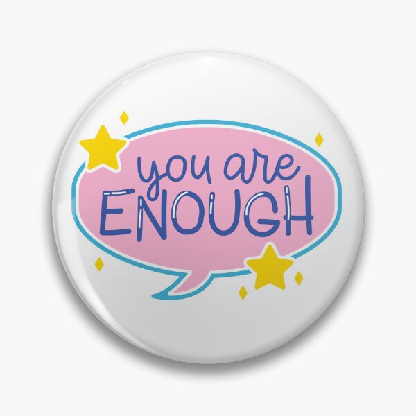 Item preview, You are enough sticker designed and sold by DesignPMG.