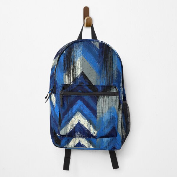 Item preview, Azure and Navy Bold Chevron designed and sold by Piotrek0001.