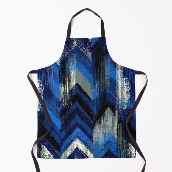 Item preview, Azure and Navy Bold Chevron designed and sold by Piotrek0001.