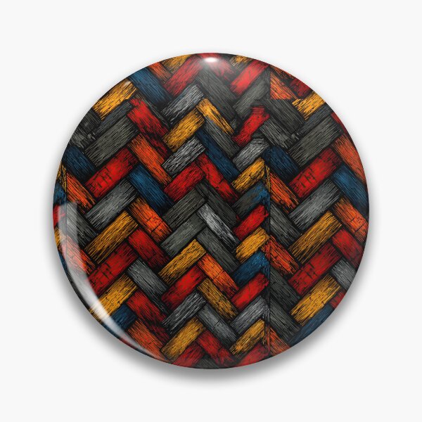 Item preview, Fiery Red and Amber Woven Pattern designed and sold by Piotrek0001.