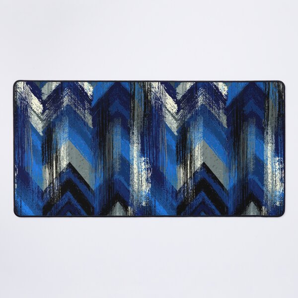 Item preview, Azure and Navy Bold Chevron designed and sold by Piotrek0001.