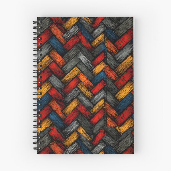 Item preview, Fiery Red and Amber Woven Pattern designed and sold by Piotrek0001.