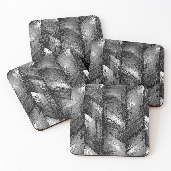 Item preview, Distressed Ink Herringbone Art designed and sold by Piotrek0001.
