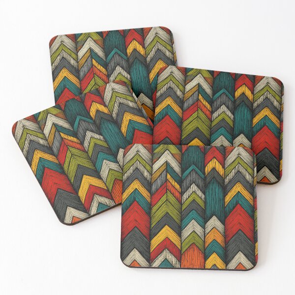 Item preview, Multicolored Retro Woven Abstract designed and sold by Piotrek0001.