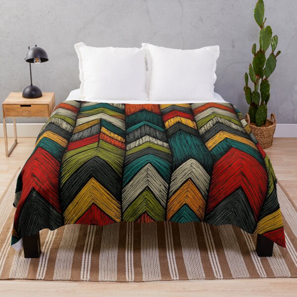 Item preview, Multicolored Retro Woven Abstract designed and sold by Piotrek0001.