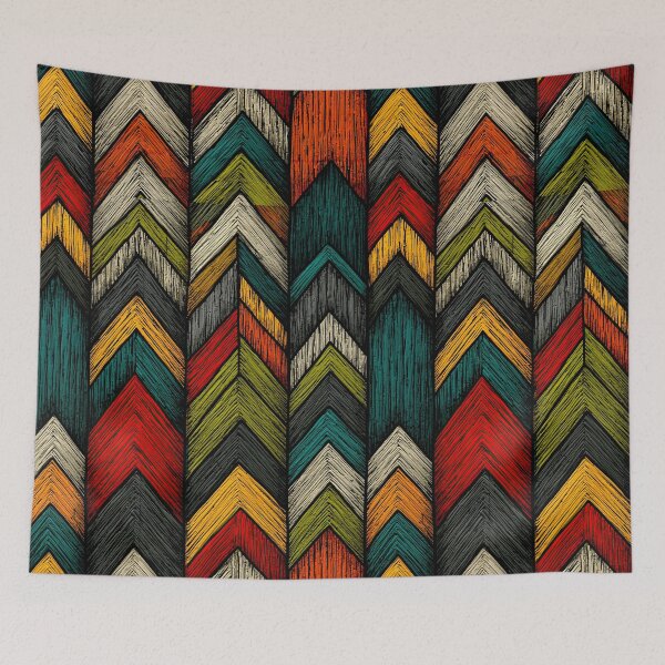 Item preview, Multicolored Retro Woven Abstract designed and sold by Piotrek0001.
