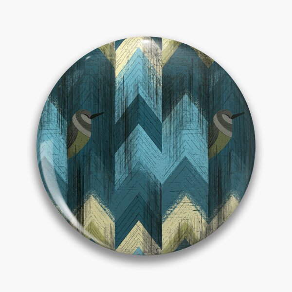 Item preview, Teal and Slate Abstract Geometric designed and sold by Piotrek0001.