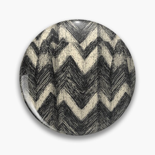 Item preview, Charcoal Brushstroke Chevron Art designed and sold by Piotrek0001.
