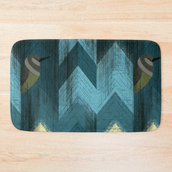 Item preview, Teal and Slate Abstract Geometric designed and sold by Piotrek0001.