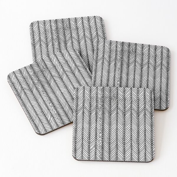 Item preview, Detailed White Linework Herringbone designed and sold by Piotrek0001.