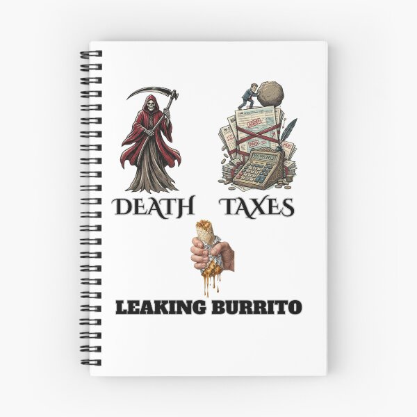 Item preview, Leaky burrito designed and sold by Goode-sense2025.