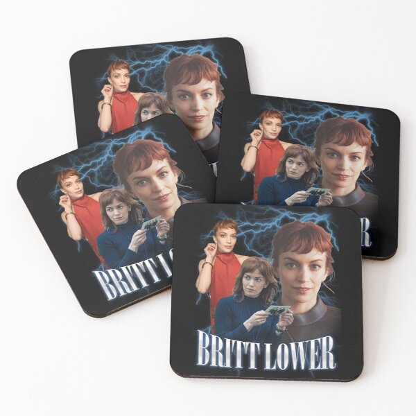 Item preview, Britt Lower Retro Vintage Fan Art Collage Shirt designed and sold by 2000sbabyangel.