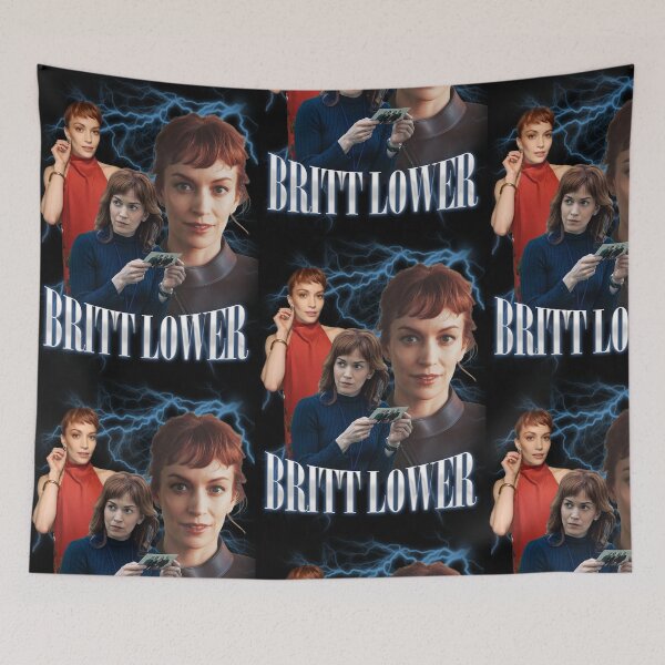 Item preview, Britt Lower Retro Vintage Fan Art Collage Shirt designed and sold by 2000sbabyangel.