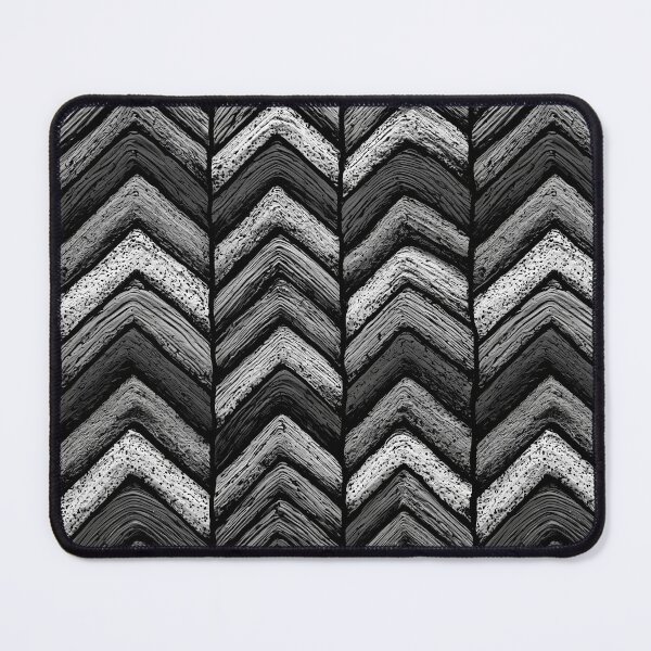 Item preview, Bold Monochrome Chevron Block designed and sold by Piotrek0001.