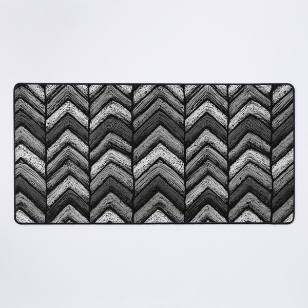 Item preview, Bold Monochrome Chevron Block designed and sold by Piotrek0001.