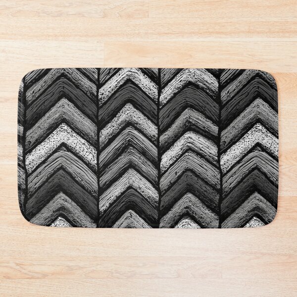 Item preview, Bold Monochrome Chevron Block designed and sold by Piotrek0001.
