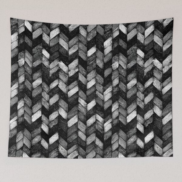 Item preview, Graphite Interlocking Geometric Art designed and sold by Piotrek0001.