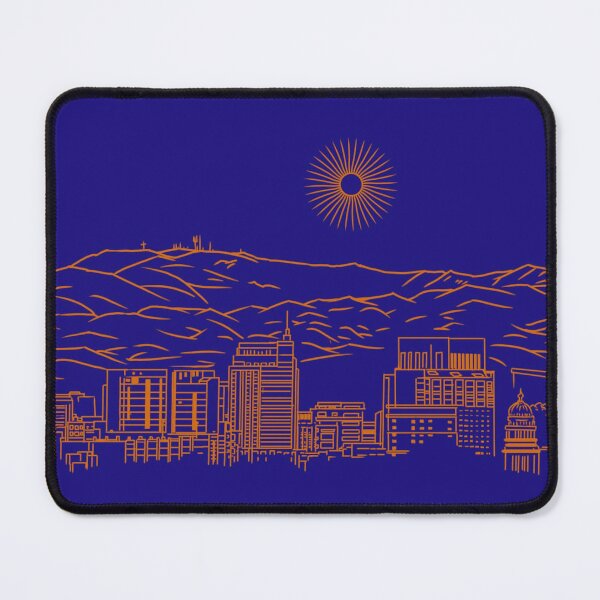 Item preview, Boise Capital Cityscape and Foothills designed and sold by MissMannaB.