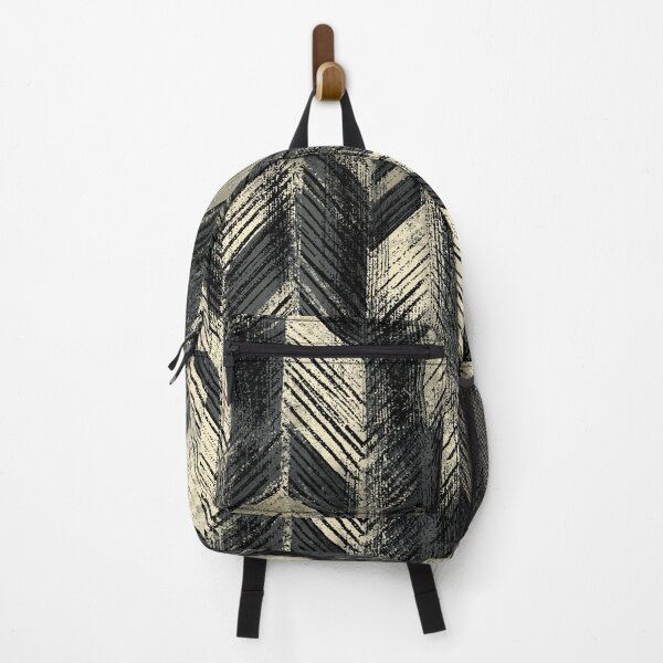 Item preview, Beige and Grey Distressed Chevron designed and sold by Piotrek0001.