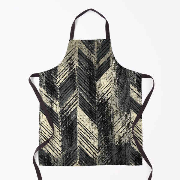 Item preview, Beige and Grey Distressed Chevron designed and sold by Piotrek0001.