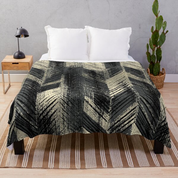 Item preview, Beige and Grey Distressed Chevron designed and sold by Piotrek0001.