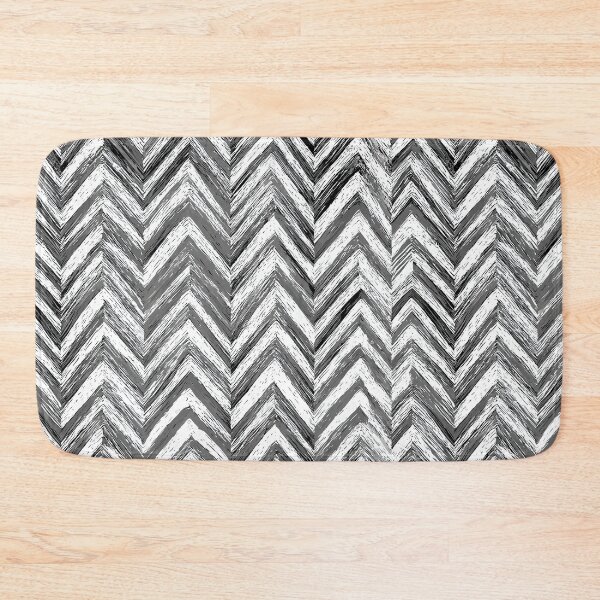 Item preview, Sharp White Geometric Herringbone designed and sold by Piotrek0001.