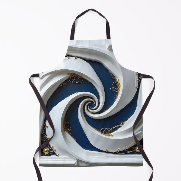 Item preview, Intricate Swirling Design with Gold Accents designed and sold by Vicky Brago-Mitchell®.