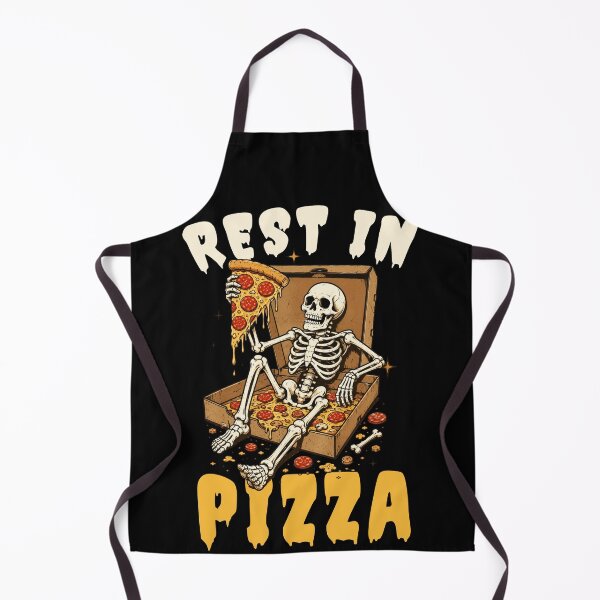 Item preview, Rest in Pizza Skeleton designed and sold by rustonpoldoks.