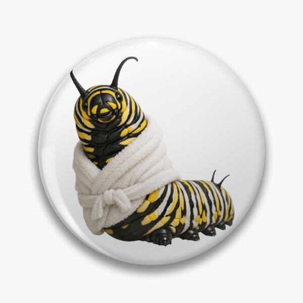 Artikelvorschau, Entspannender Bademantel Monarch Caterpillar entworfen und verkauft von Sillytoe.