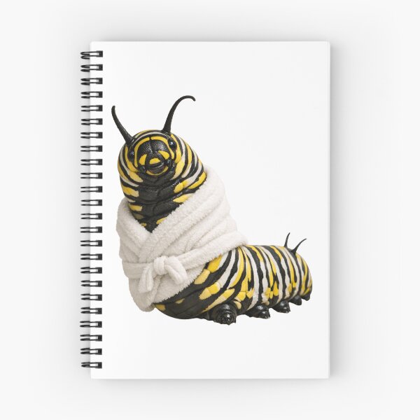 Item preview, Relaxing Bathrobe Monarch Caterpillar designed and sold by Sillytoe.