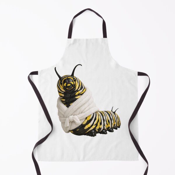 Item preview, Relaxing Bathrobe Monarch Caterpillar designed and sold by Sillytoe.