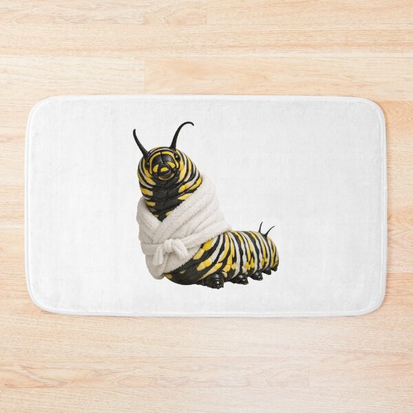 Item preview, Relaxing Bathrobe Monarch Caterpillar designed and sold by Sillytoe.