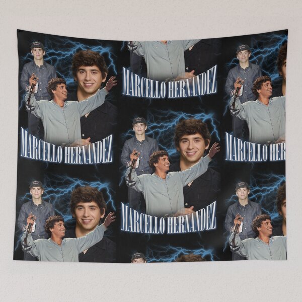 Item preview, Marcello Hernandez Retro Vintage Fan Art Collage Shirt designed and sold by 2000sbabyangel.